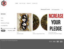 Tablet Screenshot of kardeck.com